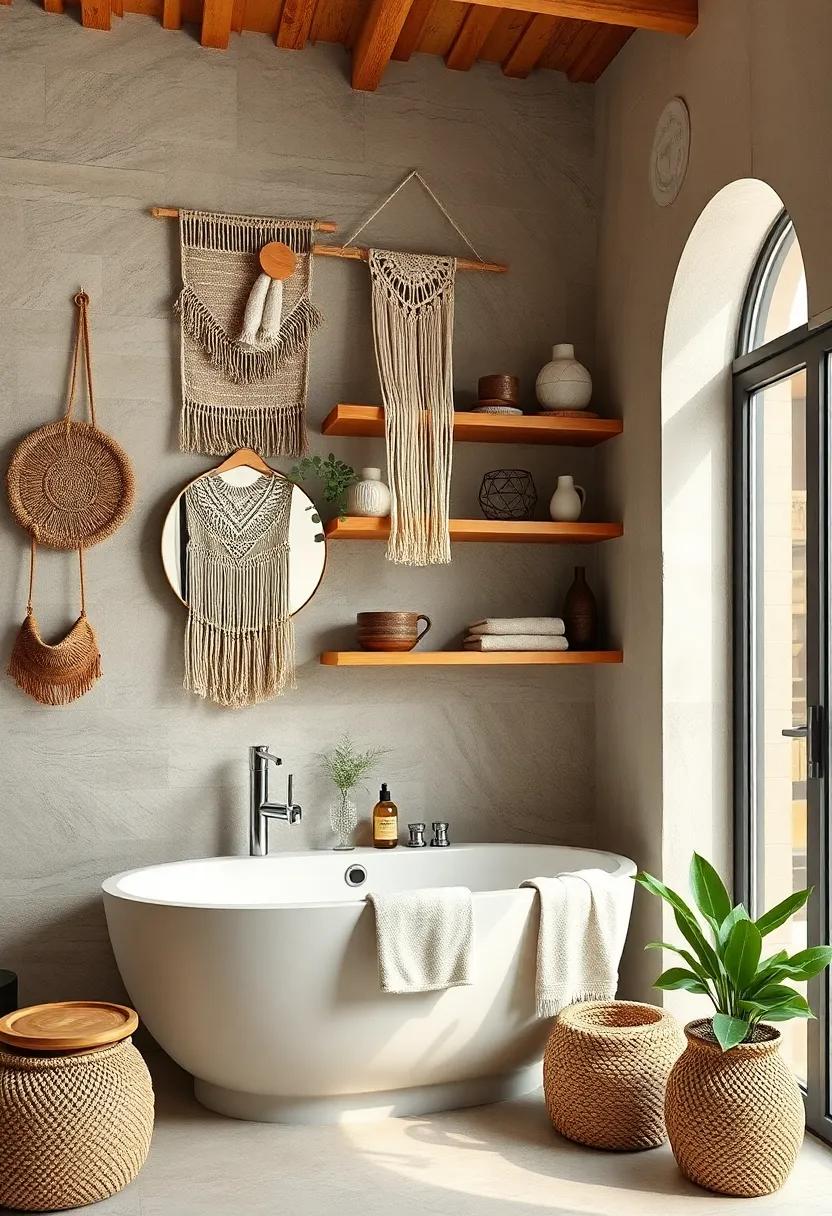 Boho Wall Hangings: ⁣Hang textiles ⁣or macramé pieces above or ​around your shelves to enhance the⁤ bohemian theme and add layers