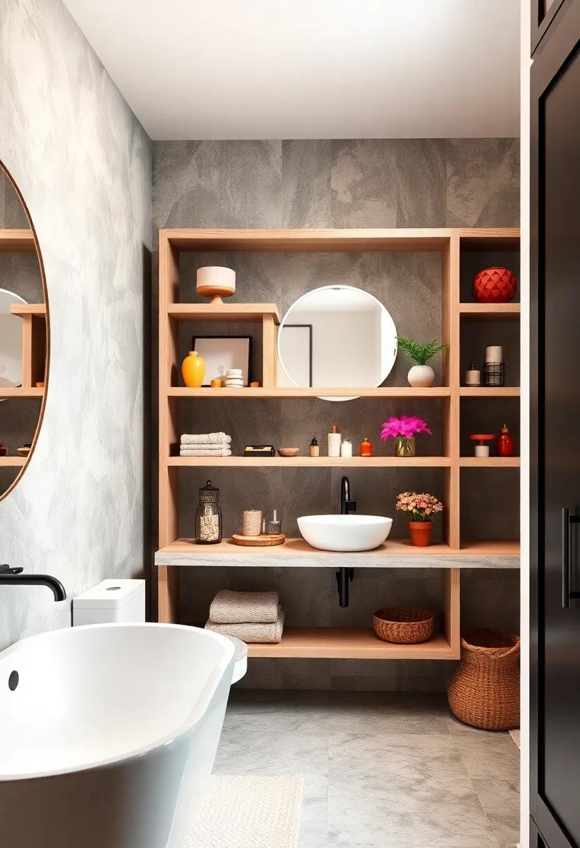 Color Pop: Use brightly colored shelf paint or decorative wallpaper on the back of‍ the⁣ shelves to create an ⁣eye-catching backdrop