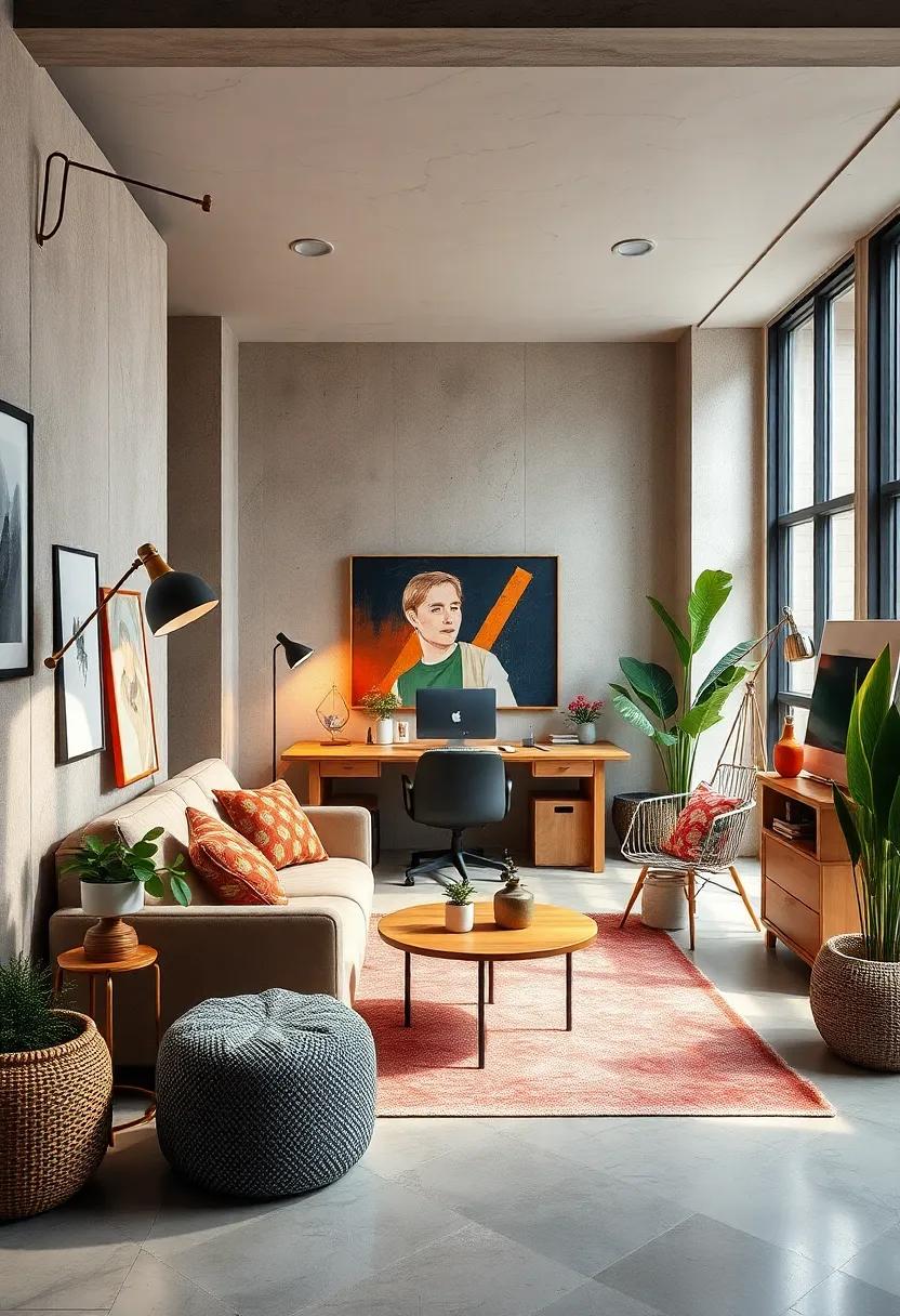 Artistic inspiration: Set aside a small section of your office for⁣ a creative outlet, like painting or sketching, to‌ foster​ innovative thinking