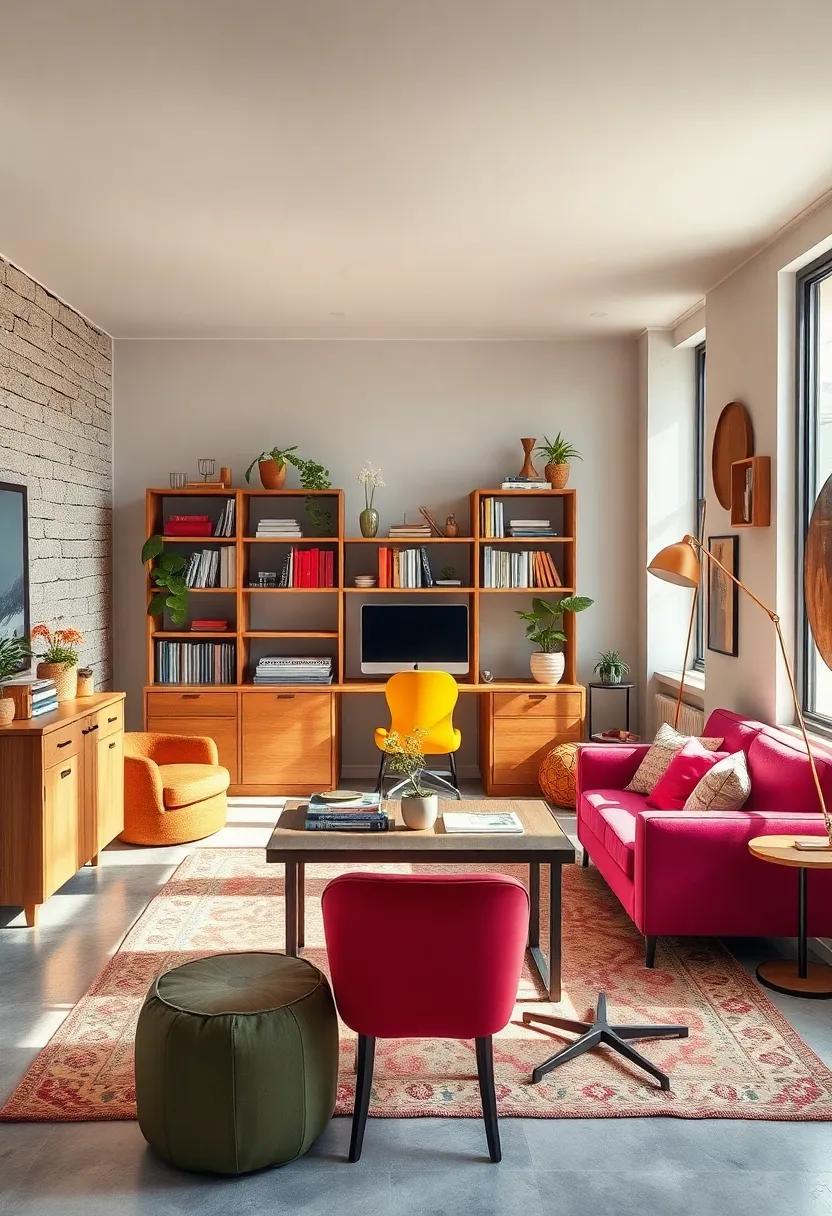 Color-coded organization: Use a color-coding system for files and supplies to bring a sense of order while⁤ adding a rainbow of hues to your space