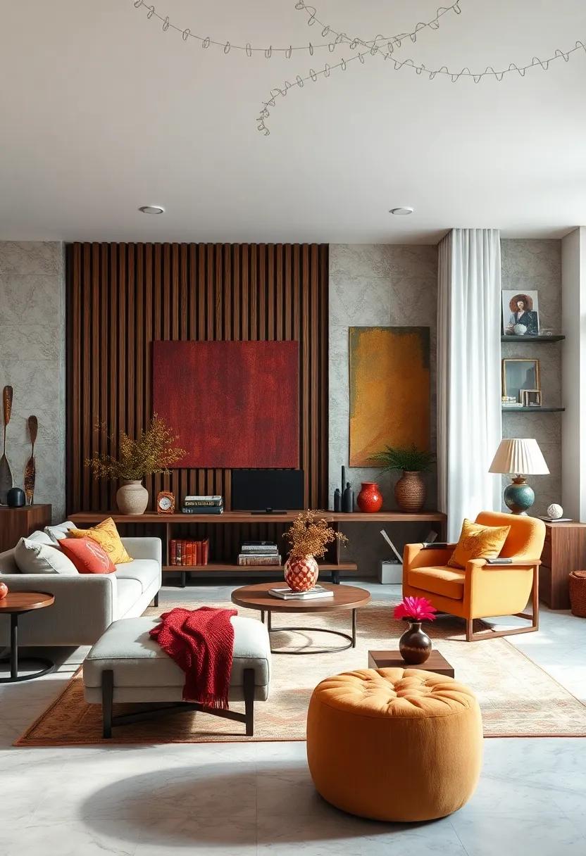 Global⁢ influences: Incorporate decor items from different ⁢cultures, ‍such as textiles or art pieces, to create a rich, eclectic environment