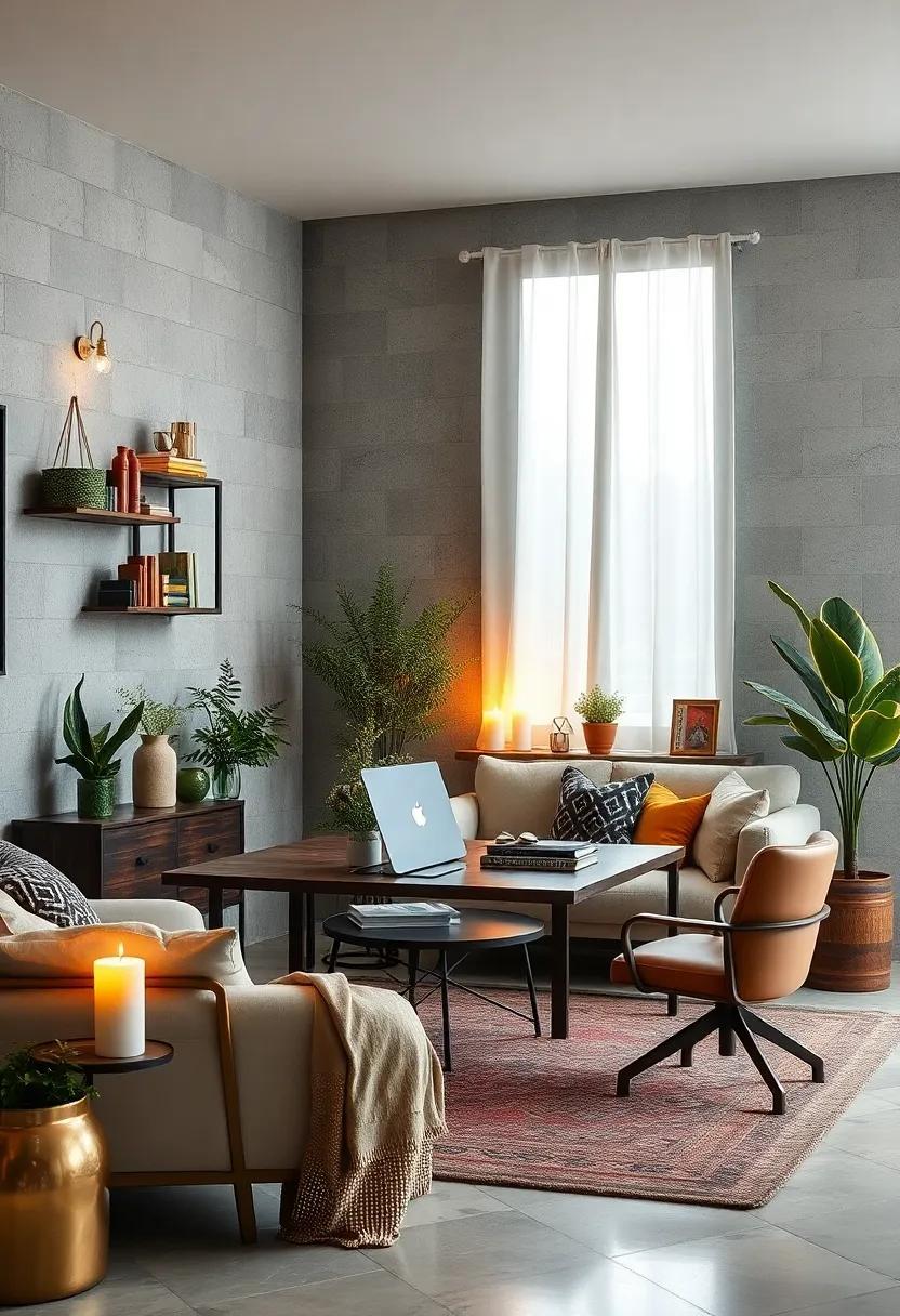 Scented elements: Use essential oils or scented candles to create an⁢ aromatic ambiance that promotes relaxation and focus