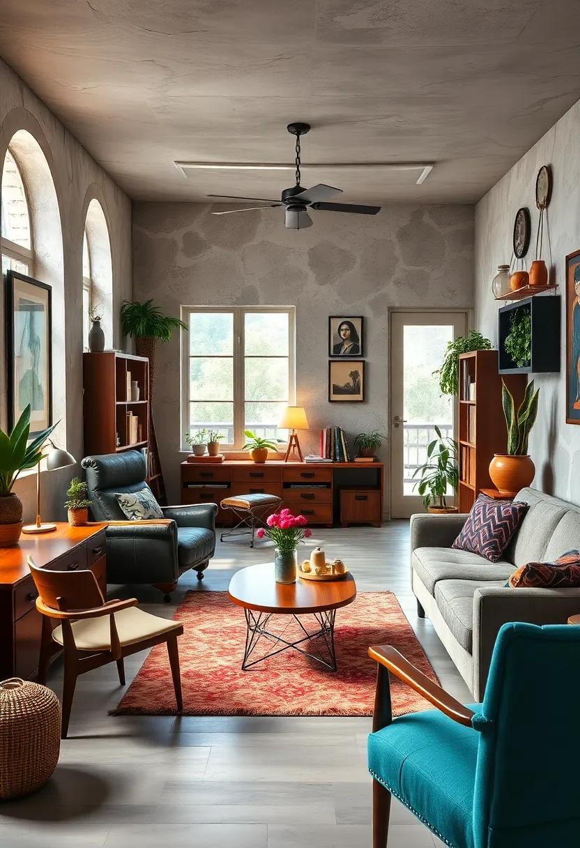 Vintage vibes: Incorporate retro furniture ‍pieces​ to give your workspace a nostalgic flair⁤ and a cozy atmosphere