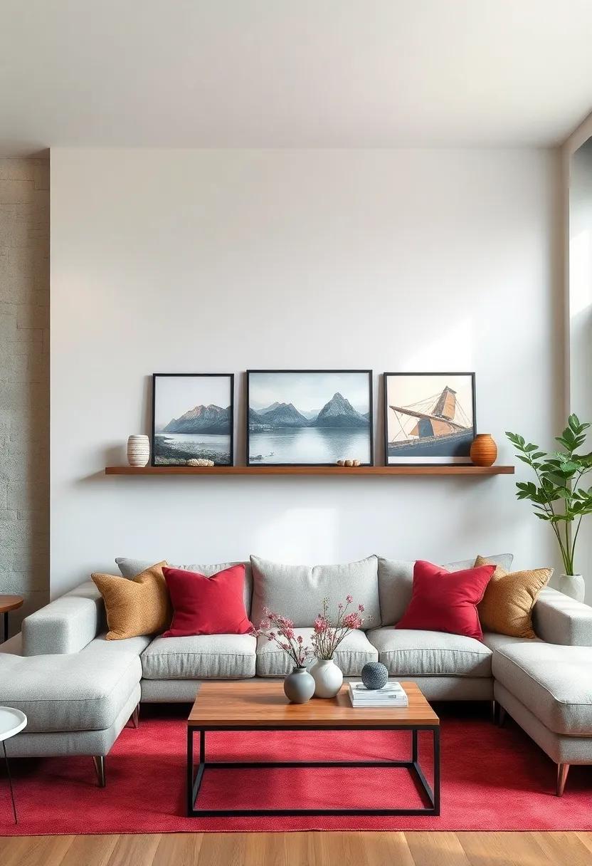 Artwork ⁢Orientation: Experiment with horizontal and‌ vertical​ placements of artwork to ‌showcase versatility and⁢ creativity ‌in ⁢your arrangement