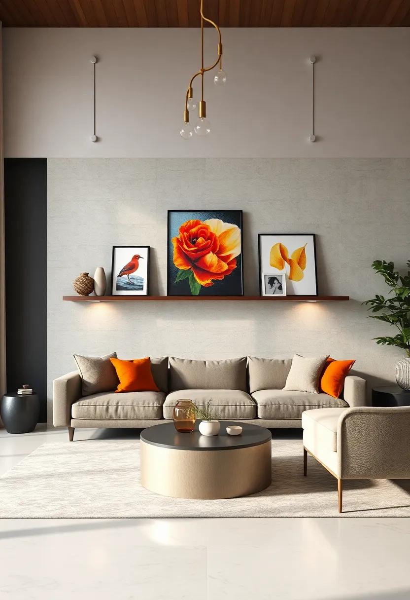 Statement Pieces: Use one or two ​larger artwork pieces as a focal point ‍on your shelves to draw attention and ‌create intrigue