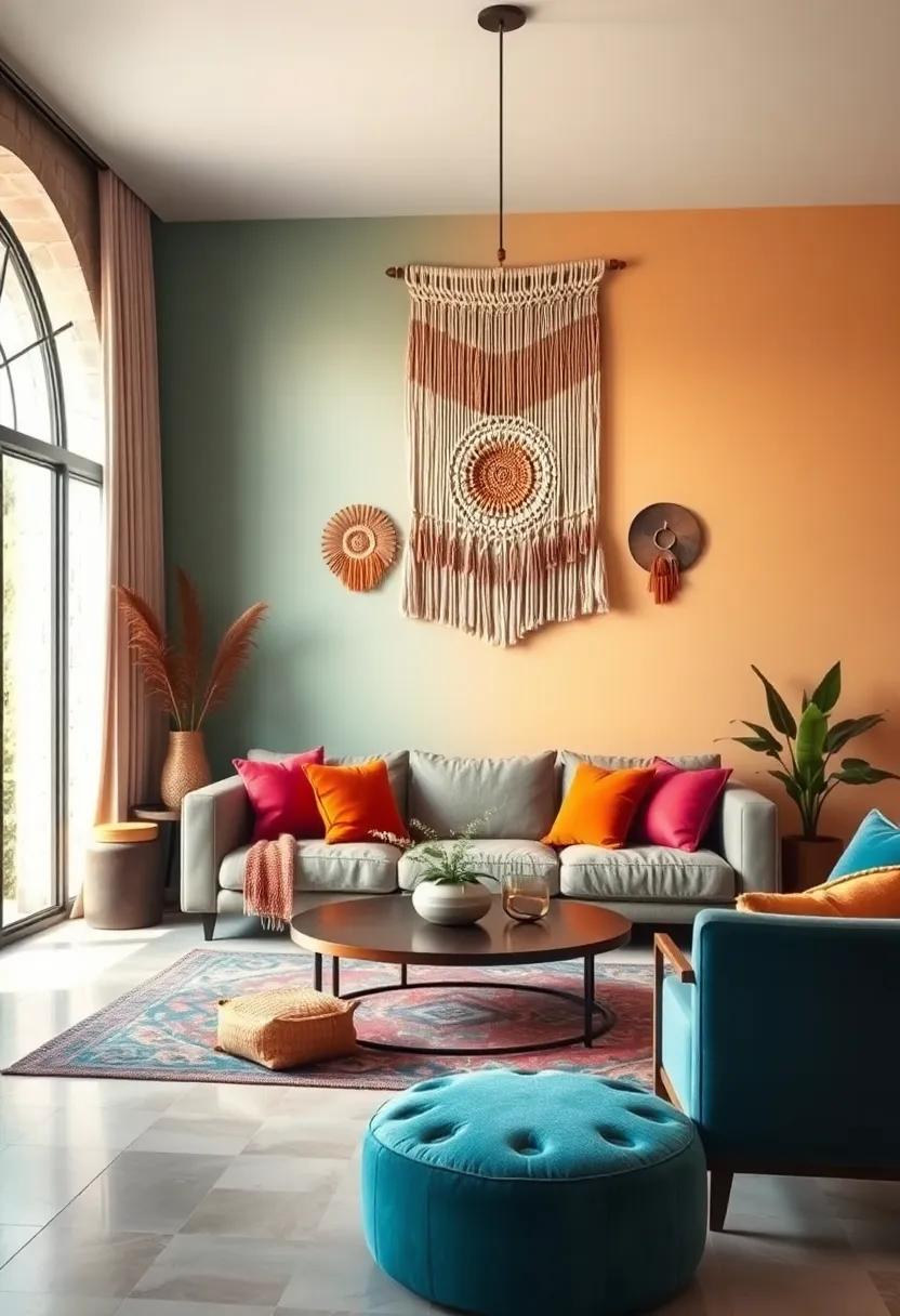 Textured Wall⁢ Hangings: Hang macrame tapestries, woven wall ‍art, or vibrant fabric‌ banners to introduce depth‍ and warmth to your ‌walls