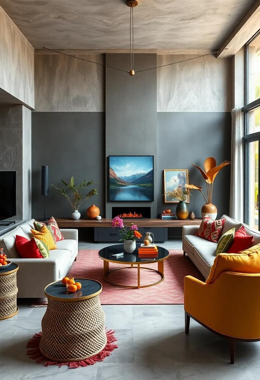 Rich Color ​palettes: Experiment with⁣ deep blues, rich greens, and striking ⁤reds to ​create a bold, dynamic atmosphere while maintaining a sense⁢ of harmony