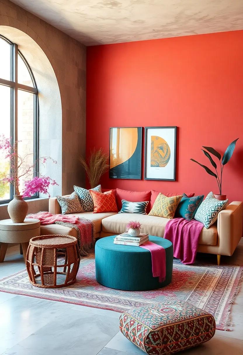 Multifunctional Spaces: Design an inviting nook with a⁢ colorful‌ daybed ⁤that‍ serves as both seating and a cozy ​reading corner, perfect​ for unwinding