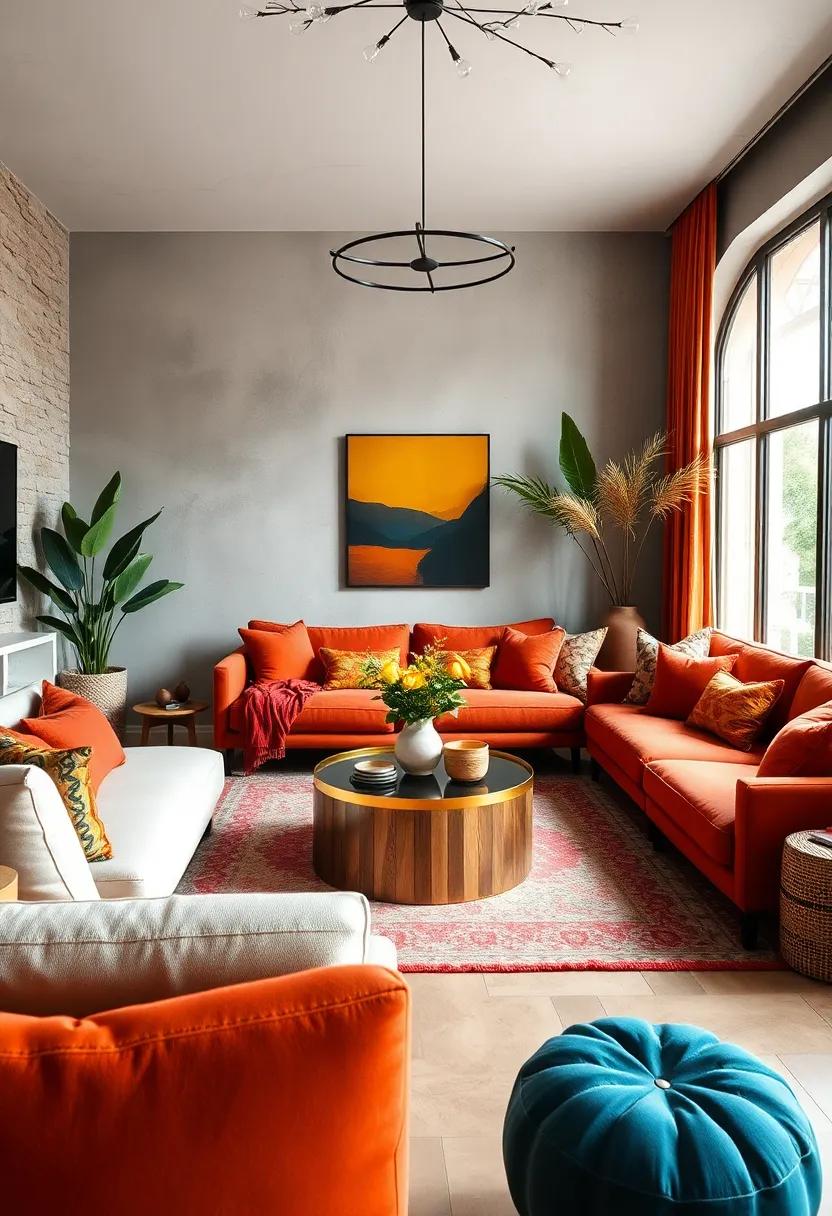 Seasonal Decor shifts: ⁤Refresh the space ‍with ​seasonal accessories‍ in ​bold colors to keep the look dynamic ⁤and engaging throughout the year