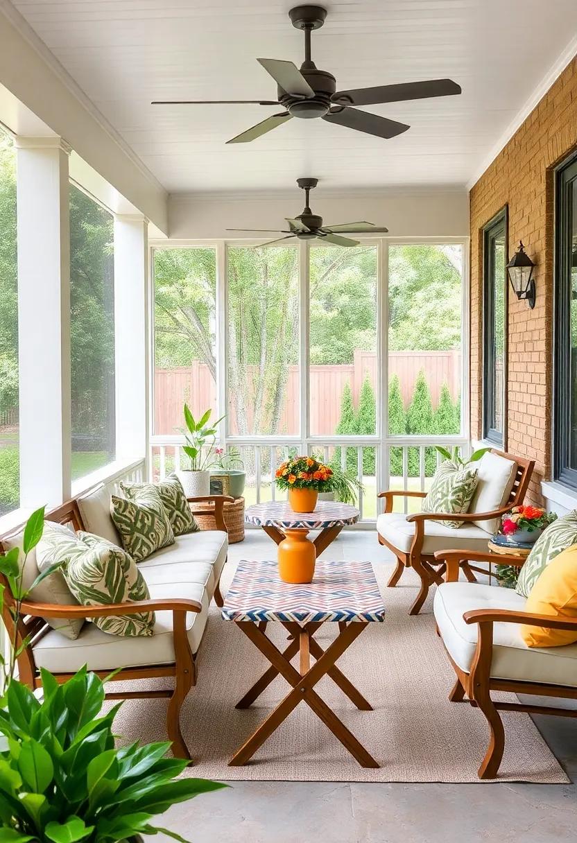 Add flair to‍ your decor with a colorful patterned foldable table that showcases‍ your personality while‌ serving as a ‍functional piece