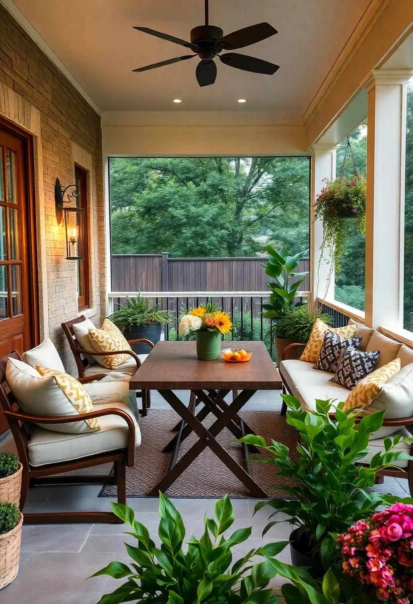 Indulge⁣ in comfort with an oversized foldable table that⁤ encourages⁣ leisurely meals, making your porch the‍ ultimate‌ retreat ⁤for relaxation