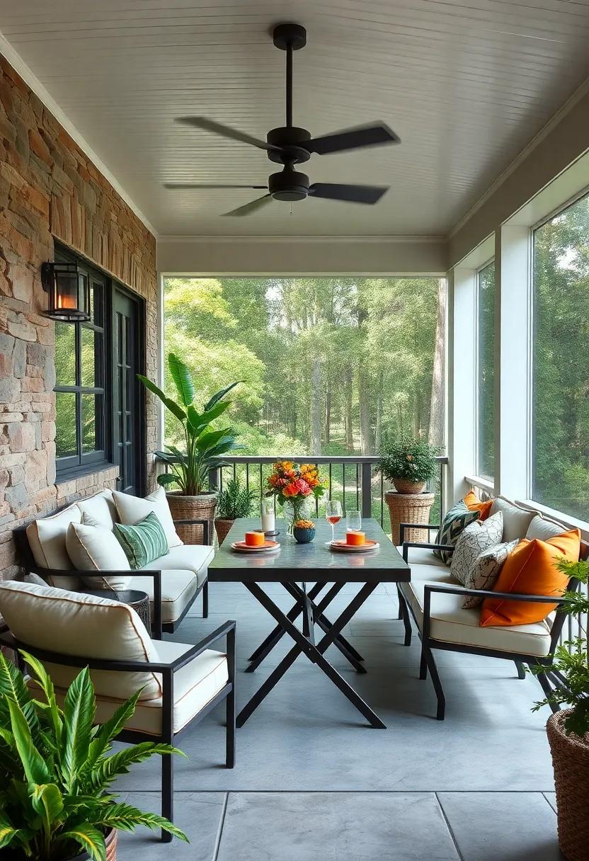 Invest in ​a chic, collapsible bar-height table, perfect for⁣ hosting spirited cocktail evenings or casual ⁢brunches while maximizing outdoor views