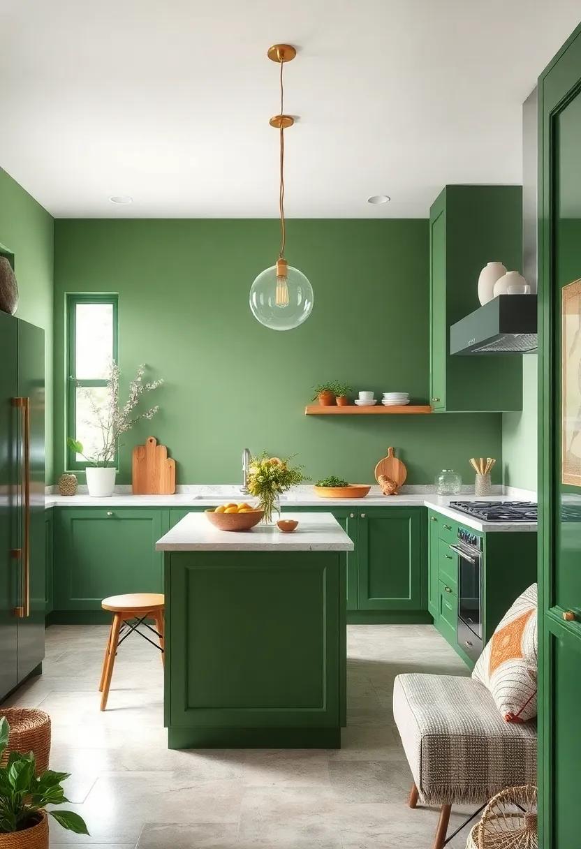 Bamboo Green: This organic shade brings in a touch of the⁢ outdoors, inspiring a fresh and lively feel amid your kitchen activities
