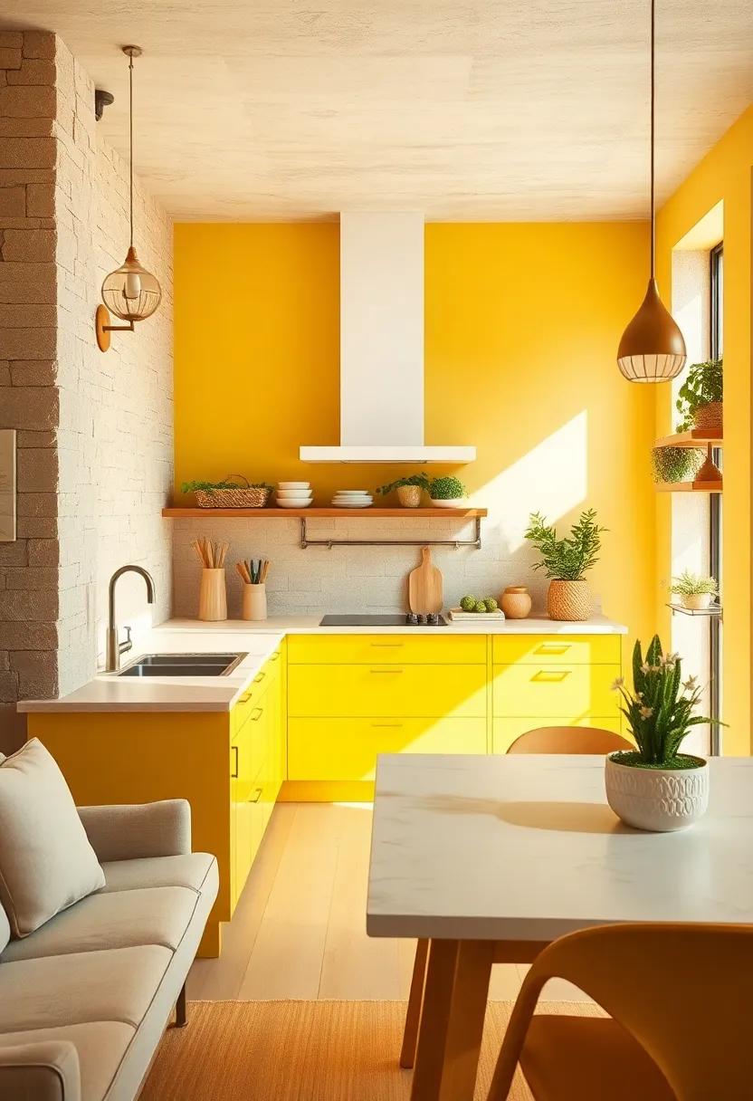 Golden ‍Yellow: Warm and inviting, ‌golden yellow ‍can ​transform a cooking space into a‌ sunny oasis,⁣ perfect for culinary adventures